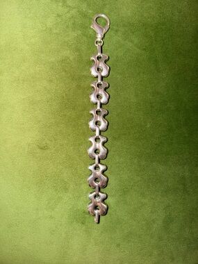 Tous Sterling Silver Bear Link Bracelet - Silver